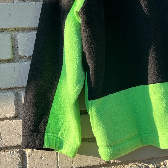 Vtg California Blues Fleece 1/4 Zip Jacket - Size XL - Picture 5 of 6